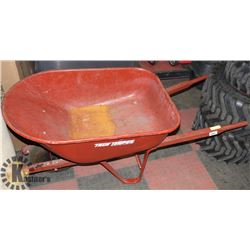 RED WHEEL BARREL