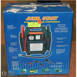 JUMP START BATTERY BOOSTER WITH 260 PSI AIR