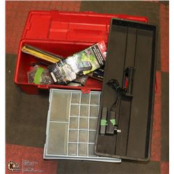 PLANO PLASTIC TOOL BOX WITH BOLT CABINET