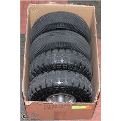 LOT OF 4 WHEELS