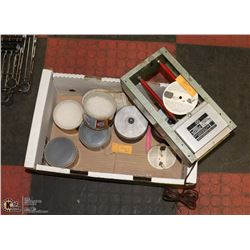 FLAT WITH GEM TUMBLER AND POLISHES