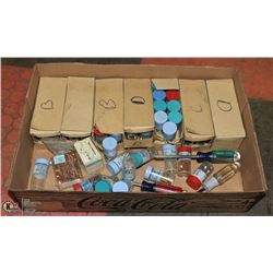 FLAT WITH VARIOUS HARDWARES: SCREWS, NAILS,