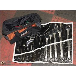 RIDGID TOOL BAG WITH CONTENTS