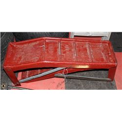 PAIR OF METAL CAR RAMPS