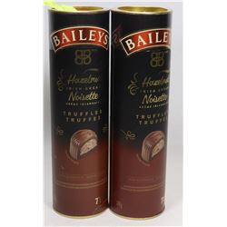 TWIN PACK BAILEYS HAZELNUT IRISH CREAM TRUFFLES