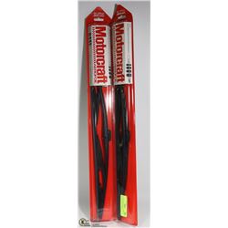 LOT OF 2 MOTORCRAFT AEROFOIL 20" WINDSHIELD WIPERS