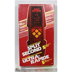 VINTAGE SPLIT SECOND VIDEO GAME IN BOX