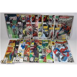 20 SPIDERMAN COLLECTORS COMICS IN PROTECTIVE