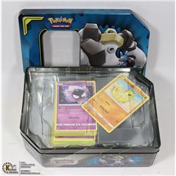 POKEMON COLECTORS TIN WITH CARDS