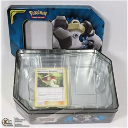 POKEMON COLECTORS TIN WITH CARDS