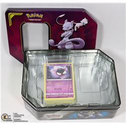 POKEMON COLECTORS TIN WITH CARDS