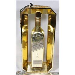 VINTAGE JOHNNIE WALKER GOLD LABEL RESERVE BOTTLE
