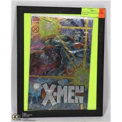 X-MEN OMEGA COLLECTOR COMIC IN FRAME