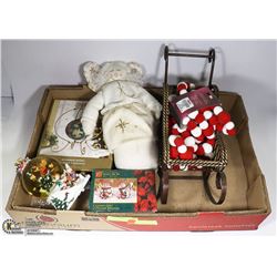 BOX OF ORNAMENTS