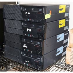 4 THINKCENTER TOWERS/NO CABLES AND 1 SAMSUNG