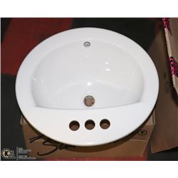 2 AMERICAN STANDARD COLONY BATHROOM SINKS