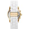 Image 8 : NEW MICHAEL KORS WHITE DIAL/BAND 399MM MSRP $375