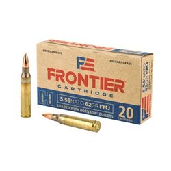 FRONTIER 556NATO 62GR FMJ - 200 Rds