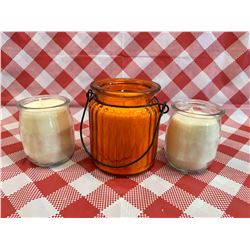 1 - 8oz and 2 - 4oz candles
