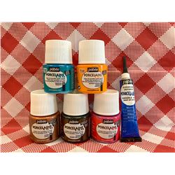 Porcelaine paints