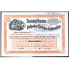 Image 1 : Indicador Electrico Automatico. 1889. Specimen Stock Certificate With Stock Ticker Appearing Machine
