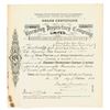 Image 2 : English Mining and Land Company Stock Certificate Assortment, ca.1899-1930