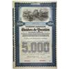 Image 1 : Ferrocarriles Unidos de Yucatan 1903 Specimen Share Certificate.