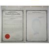 Image 1 : Republic of the Philippines, Land Registration Commission 1954 Specimen Title Certificate