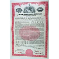 Dow Chemical Co., 1963 Specimen Bond
