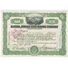 Image 1 : Alaska Juneau Gold Mining Co., 1952 Proof Stock Certificate