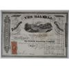Image 1 : The Dalzell Petroleum Co., 1866 I/U Stock Certificate.