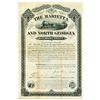 Image 1 : Mariette and North Georgia Rail Road Co., 1881 I/U Bond