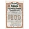 Image 1 : East Side Street Railway Co. Of Topeka, 1888 Specimen Bond