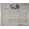 Image 1 : Philadelphia and Lancaster Turnpike, 1795 Stock Certificate Signed by William Bingham.
