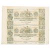 Image 2 : Hagerstown Bank. 18xx (ca.1840s). Uncut Remainder Sheet Obsolete Banknote Pair.
