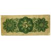Image 2 : Oil City Bank 1864 Issued Obsolete Banknote.