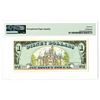 Image 2 : Disney Dollars, Mickey - Sleeping Beauty's Castle, Series 1987, $1 Specimen Banknote Rarity.