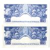 Image 2 : Commonwealth of Australia. ND (1960-1965). Pair of Issued Notes.