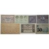 Image 1 : Gmunden, Molln, Rabenstein, Schwertberg, Wien & Wimpassing. 1920s. Lot of 11 Issued Notgeld.