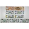 Image 2 : Central Bank of the Bahamas. 1974-2007. Lot of 9 Issued Notes.