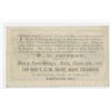 Image 2 : Tiffany Bro's Commission Scrip Issued by W.P. Jeffery, ND (ca.1870's) 25 Cents Scrip Note.