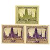 Image 2 : Danzig Municipality. 1919. Trio of Issued Notes.