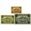 Image 2 : City of Aschaffenburg . ND (1918). Trio of Issued Notes.