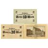 Image 2 : City of Augsburg. 1918. Trio of Issued Notes.