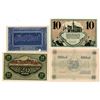 Image 2 : City of Chemnitz. 1918-1919. Lot of 4 Issued Notes.