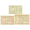 Image 2 : Gottes Segen Hard Coal Construction Association in Lugau. 1918. Trio of Issued Notes.