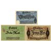Image 2 : Town of Annaberg im Erzgebirge. 1918. Trio of Issued Notes.