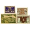 Image 2 : Town of Eisenach. 1918. Lot of 4 Issued Notes.