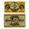 Image 2 : Town of Erbach im Odenwald. 1918. Pair of Issued Notes.