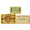 Image 2 : Township of Regensburg. 1918. Trio of Issued Notes.